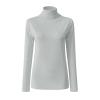 Women's Cloud Feeling Long Sleeve Shirts with Thumb Hole for Women Mock Neck Yoga T-Shirts Workout Tops 2024 view 2