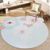 ABREEZE Irregular Large Flower Meditation Mat Non Slip Round Pilates Yoga Mat Natural Rubber with Sueded Surface Exercise Mat view 4