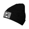 MULIHU Cartoon Style Zebra Beanie Hat for Men Women Winter Warm Knit Hats Ski Hat Skull Cap Black view 1