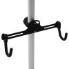 Kreiaoer 3 Bike Storage Rack, Adjustable Heavy-Duty Vertical Bike Stand, Holds Up to 66 lbs Per Hook, Bike Floor Mount for Garage or Home, No Drilling Required view 4