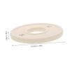 BESPORTBLE 05kg Rubber Weight Plate for Weight Lifting Fractional Bumper Plates for Home Gym Ergonomic Design Compact Lightweight for Easy Storage for Fitness Levels view 2