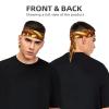 Fast Food Print Headband,Dry Head Sport Theme Hair Band,Elastic Sports Sweat Basketball Sweatband view 3