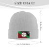 MULIHU Flag of East New Britain Beanie Hat for Men Women Winter Warm Knit Hats Ski Hat Skull Cap Gray view 3