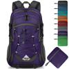 IGOLUMON Hiking Backpack 40L Packable Lightweight Camping Backpack Men Women Waterproof Hiking Daypack Outdoor Travel Daypack,Purple view 1