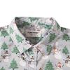 TUNEVUSE Holiday Season Gift-Mens Christmas Shirt Novelty Ugly Santa Claus Long Sleeve Funny Button Down Shirt for Party Gray Small view 3