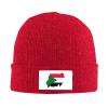 MULIHU Flag Map of Sudan Beanie Hat for Men Women Winter Warm Knit Hats Ski Hat Skull Cap Red view 2