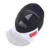 Pongnas Fencing Trainer Mask, Antiglare Surface, Impactresistant Lining, Fencing Protective Equipment with Thickened Bib for Daily Training and Competition (S Size) view 3