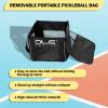 OLE ANDIGO Pickleball Hopper Cart,Tennis Balls Hopper,Can Holds 180 Pickleballs or 210 Tennis Balls,Lightweight Ball Cart with Wheels,Pickle Ball Equipment,Ball Caddy for Training Travel view 3