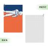 ASEDFGT Orania Flag Golf Towel 16 x 24 Inch Golf Towels for Golf Bags Polyester Golf Towel with Carabiner Clip Men and Women Golf Accessories view 2