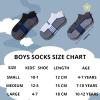 Comfoex 12 Pairs Boys Socks - Ankle Low Cut Athletic Half Cushioned Short Socks For Kids 4-6, 6-8, 8-10 Years Old view 3