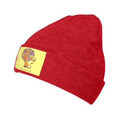 MULIHU Cartoon Lion Beanie Hat for Men Women Winter Warm Knit Hats Ski Hat Skull Cap
