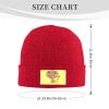 MULIHU Cartoon Lion Beanie Hat for Men Women Winter Warm Knit Hats Ski Hat Skull Cap view 3