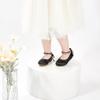 Otter MOMO Toddler/Little Girls Flower Girl Ballerina Flats Shoes Slip-on School Party Black Dress Shoes Size 5 view 2