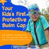 Cheekaaboo Kids Swim Cap | Soft Stretch Spandex Quick-Dry Fabric | Comfortable Toddler Swimming Cap for Boys & Girls 2-8 Years view 4