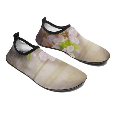 Water Shoes for Women Men Quick-Dry Barefoot Water Sports Shoes Spring and Flowe Sport Beach Swim Shoes