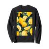 Minimalist Lemon Fruit Pattern Art Sweatshirt view 1
