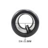 EI viento Ten Pieces Windsurf Boom Clips,Double Pin Clips-V1 for Windsurfing Booms, Diameter is 25.8mm view 4