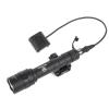 QIRUIMY M600U 300 Lumens Tactical Flashlight, with Remote Pressure Switch and Switch Mount Plate Fit Mlok/Keymod Compatible Systems,for 20mm Picatinny Rail view 1