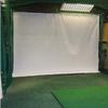 Golf Ball Simulator Impact Screen Cloth, Display Projector Screen for Golf Training Projection Screen, Indoor for Golf Ball Training/Drivin Hitting/Chipping Tools(3.3) view 2