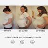 KIM S 3 Pack Maternity Basics - Large Gray/White/Black Shirts Timeless Styles for Baby Showers view 2