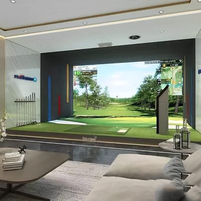 118"X157"HD Sound Insulation Golf Simulator Screen, Portable Projector Screen Reflective Fabric Cloth, for Home Golf Training, Golf Driving Net Fireproofcloth(Noise-absorbingcloth)