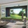 118"X157"HD Sound Insulation Golf Simulator Screen, Portable Projector Screen Reflective Fabric Cloth, for Home Golf Training, Golf Driving Net Fireproofcloth(Noise-absorbingcloth) view 1