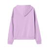 BDNXTV Black Zip Up Hoodie Women Womens Winter Coat Woman Jacket Sweatshirt Gray Red (Purples,S) view 3