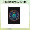 ASEDFGT Seal of The U.S. Defense Intelligence Agency Golf Towel 16 x 24 Inch Golf Towels for Golf Bags Polyester Golf Towel with Carabiner Clip Men and Women Golf Accessories view 4