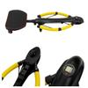 Ab Rowing Machine Abdominal Exercise Machine, Body Workout Machine Automatic Abdominal Trainer, 90 Extension Angle, Flexible Adjustment, Hold up to 330 Lbs, Portable Fitness Equipment (Yellow) view 4