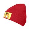 MULIHU Cute Cartoon Hamster Beanie Hat for Men Women Winter Warm Knit Hats Ski Hat Skull Cap Red view 1