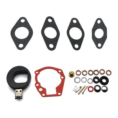 FRELDCVB 439071 382048 Marine Carburetor Repair Kit w/Float for J E 5hp 5.5hp 6hp 7.5 hp 10hp 15hp 18hp 383067 398532 Replace Parts