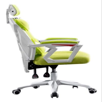 Office Chair E-Sports Chair Reclining Ergonomic Racing Chair Computer Chair High Back Executive Chair Office Chair Lift Swivel Chair Chair (Color : Green) Needed