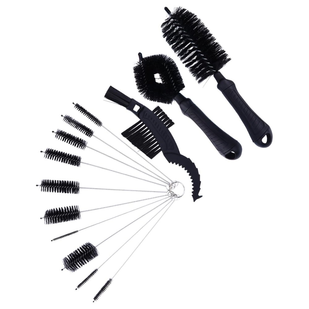 BESPORTBLE 13pcs Bike Cleaning Brush Nylon Brush Set Bike Maintenance Lightweight Cleaning Tools