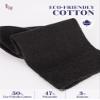 Hugh Ugoli Women's Cotton Crew Socks & Plain Color, Regular Fit, Soft Casual Socks for Trouser, 4 Pairs, Indigo/Dark Gray, Shoe Size: 6-9 view 4