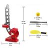 GLWJXSD 2-in-1 Automatic Tennis Ball Machine Adjustable Baseball Throwing Machine, Portable Plastic Baseball Pitching Machines, Used for Children's Tennis Training and Physical Exercise, 28cm62cm view 3