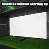 CFDZCP Golf Simulator Screen, Golf Simulators HD Sound Insulation Projection Screen Cloth for Home, Indoor, Outdoor Golf TrainingGifts for Golf Lovers(3 * 3m) view 2