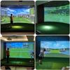 CFDZCP Golf Simulator Screen, Golf Simulators HD Sound Insulation Projection Screen Cloth for Home, Indoor, Outdoor Golf TrainingGifts for Golf Lovers(3 * 3m) view 3