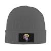 MULIHU Santa Claus Riding Dinosaur Beanie Hat for Men Women Winter Warm Knit Hats Ski Hat Skull Cap view 2
