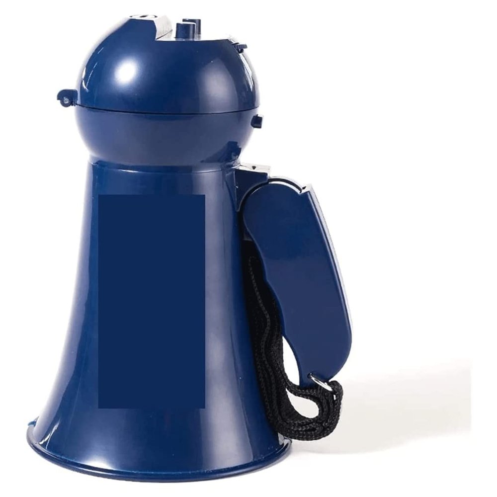 KrrNFYSG Megaphones Rugged Megaphone Speaker Portable Bullhorn Speaker Police with Siren Sounds Kids Role Play Toy Handheld Megaphone Clearer