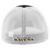 47 Men's Black Baltimore Ravens Disclose Trophy Stretch Fit Hat view 2