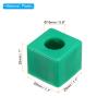PATIKIL Pool Chalk Holder, Billiard Chalk Storage Holder Portable Cue Chalk Holder Billiards Pool Table Accessory for Billiard Chalk, Green view 2