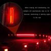 Bicycle Rear Light, USB Charging and Waterproof Warning Light, Highway Mountain Bike Tail Light with Motion Sensing view 2