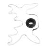 Drfeify Clear Acrylic Pool Billiard Cue Bridge Head, Pool Stick Holder Snooker Nine Ball Billiard Pool Cue Accessory for Pool Table view 2