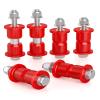 HOWBOW Ezgo RXV Suspension Bushing Kit include Hardware, Front A-Arm Polyurethane Bushings and Sleeves for 2008+ EZGO RXV Golf Cart Gas & Electric-Replaces OE#608086 601340 602085 601754 602415 600525 view 1