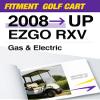 HOWBOW Ezgo RXV Suspension Bushing Kit include Hardware, Front A-Arm Polyurethane Bushings and Sleeves for 2008+ EZGO RXV Golf Cart Gas & Electric-Replaces OE#608086 601340 602085 601754 602415 600525 view 2