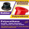 HOWBOW Ezgo RXV Suspension Bushing Kit include Hardware, Front A-Arm Polyurethane Bushings and Sleeves for 2008+ EZGO RXV Golf Cart Gas & Electric-Replaces OE#608086 601340 602085 601754 602415 600525 view 3