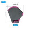 PATIKIL Webbed Swimming Gloves, 1 Pair Swim Gloves Aquatic Fitness Water Resistance Aerobics Gloves for Women and Men Swimming Diving, Gray/Rose Red, S view 2