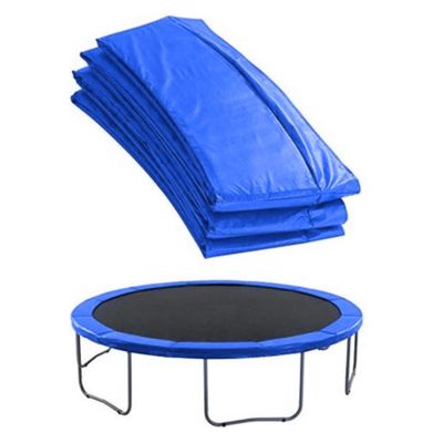 Trampoline Pad Replacement, 6/8/10/12/14/15/16ft Trampoline Spring Cover, Waterproof Tear-Resistant Trampoline Surround pad for Round Frames(Blue,10ft)