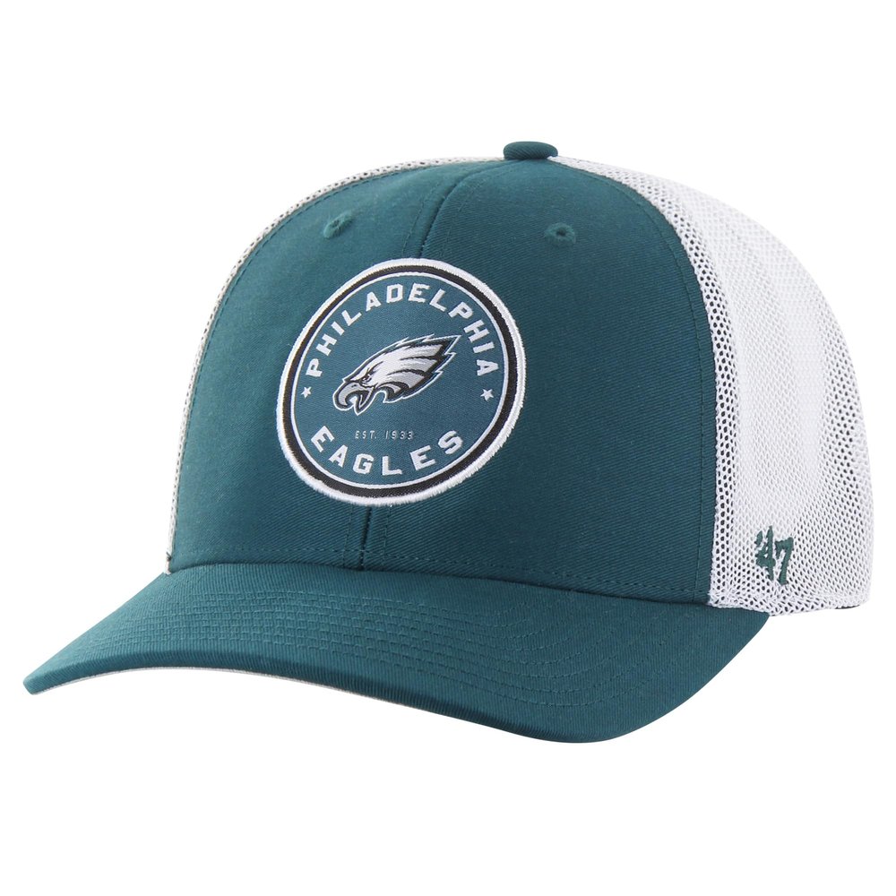 47 Men's Midnight Green Philadelphia Eagles Disclose Trophy Stretch Fit Hat