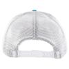 47 Men's Aqua/White Miami Dolphins Team Unstructured Trucker Adjustable Hat view 2